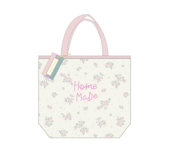 POSH + POP 3570-30649 HOME MADE LUNCH TOTE BAG