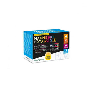 ERBA VI8TA MAGNESIO POTASSIO + VITAMINA C LEMON FLAVOUR X 20 SACHETS