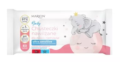 MARION 1036 BABY WIPES ULTRA SENSITIVE