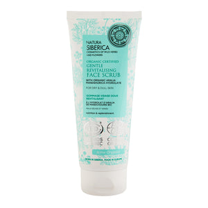 NATURA SIBERICA 8789E GENTLE REVITALISING FACE SCRUB FOR DRY & DULL SKIN 100ML