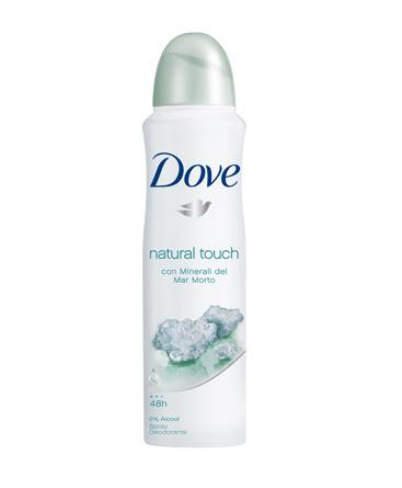 DOVE NATURAL TOUCH DEODORANT SPRAY 150ML