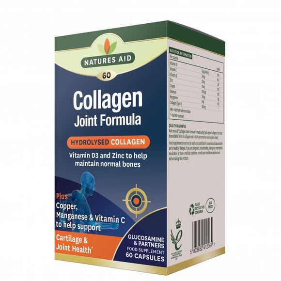 NATURES AID COLLAGEN JOINT FORMULA X 60 CAPSULES