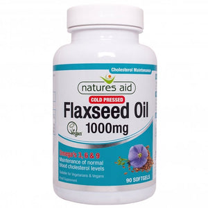 NATURES AID FLAXSEED OIL 1000MG X 135 SOFT GELS