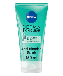 NIVEA DERMA SKIN CLEAR ANTI-BLEMISH SCRUB 150ML