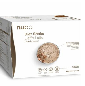 NUPO DIET SHAKE CAFFE LATTE X 30 SERVINGS