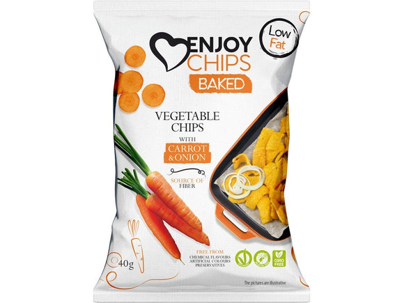 ENJOY CHIPS CARROT AND ONION 40G