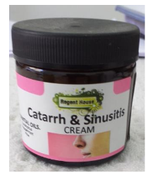 REGENT CATARRH & SINUSITIS CREAM