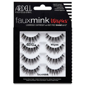 ARDELL EYELASHES FAUX MINK X 4 WISPIES