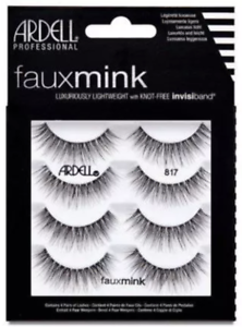 ARDELL EYELASHES FAUX MINK X 4 817