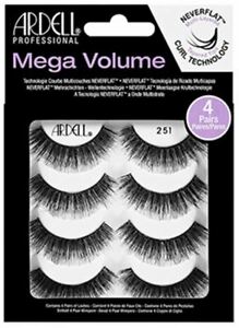 ARDELL EYELASHES MEGA VOLUME 251 X4 PACK