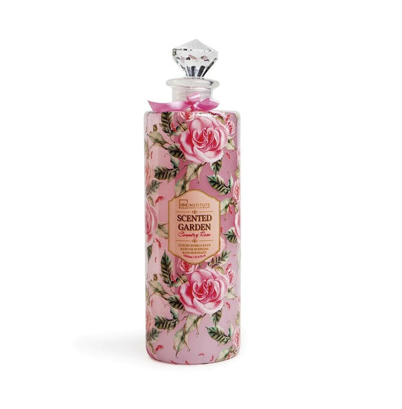 IDC SCENTED GARDEN LUXURY BUBBLE BATH COUNTRY ROSE1000ML