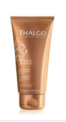THALGO AGE DEFENCE SUN LOTION FOR BODY SPF30150ML