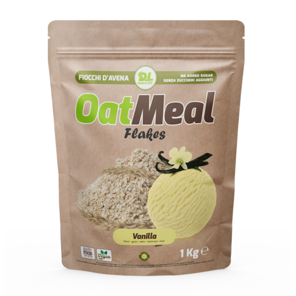 DAILY LIFE OAT MEAL FLAKES VANILLA 1KG