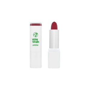 W7 VERY VEGAN MOISTURE RICH LIPSTICK RED ROSE