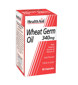 HEALTH AID WHEAT GERM OIL 340MG X 60 CAPSULES