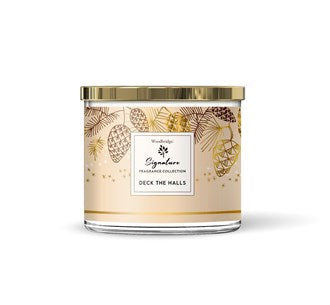 WOODBRIGE SIGNATURE FRAGRANCE COLLECTION CANDLES DECK THE HALLS