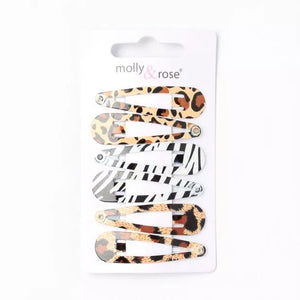 MOLLY & ROSE 8216 ANIMAL PRINT CLICK CLACKS