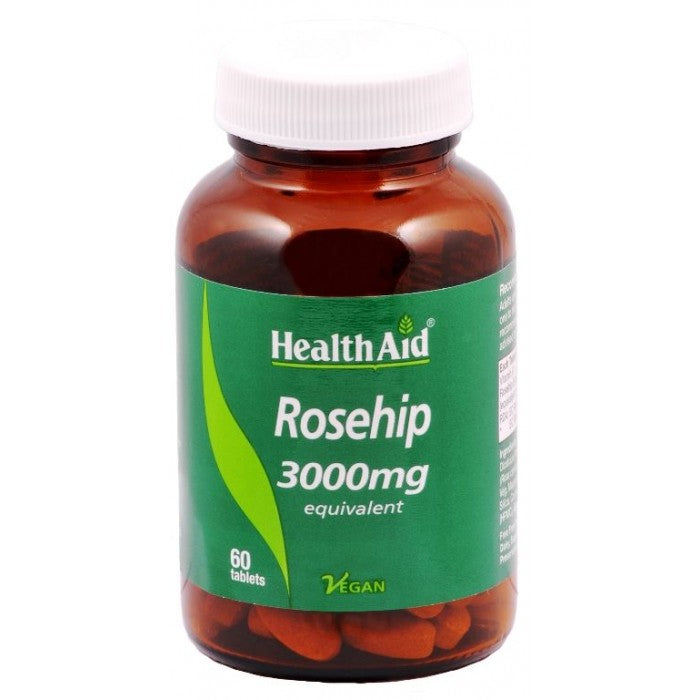 HEALTH AID ROSEHIP 3000MG X60 TABLETS