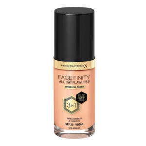 MAX FACTOR FACEFINITY ALL DAY FLAWLESS FOUNDATION 075 GOLDEN