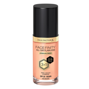 MAX FACTOR FACEFINITY ALL DAY FLAWLESS FOUNDATION 080 BRONZE