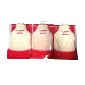 SERENADE 11394 PVC SOFT FABRIC HOT WATER BOTTLE WITH COVER