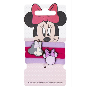 CERDA 2041 MINNIE MOUSE HAIR TIE 4 PCS