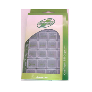 ULTRACARE 12002 7 DAY PILL ORGANISER