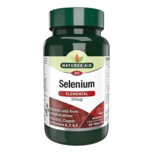 NATURES AID SELENIUM 200MG X90 TABLETS