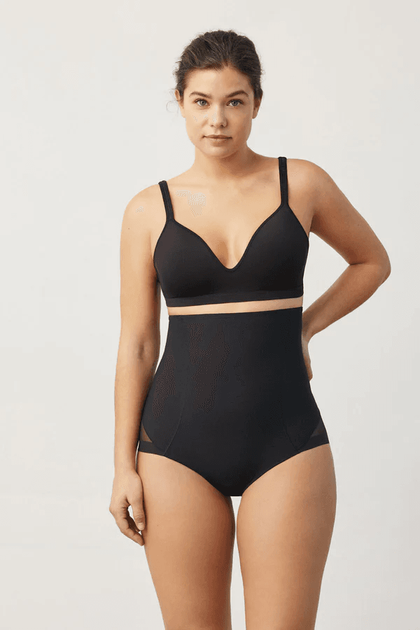 YSABEL MORA HIGH WAISTED SHAPING PANTY SIZE XL NUDE