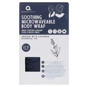 AROMA HOME SOOTHING MICROWACE BODY WRAP - NAVY