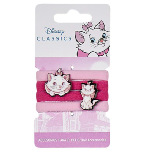 CERDA 2055 THE ARISTOCATS HAIR ELASTICS 4PCS