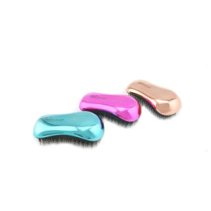 IDC DESIGN METALLIC DETANGLING HAIR BRUSH