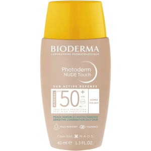 BIODERMA PHOTODERM AQUAFLUIDE NUDE TOUCH 50+ DORE 40ML 40ML