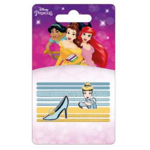 CERDA 2071 HAIR ELASTICS X 8 PIECES CINDERELLA