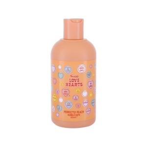 SWIZZELS LOVE HEARTS PERFECTLY PEACH BUBBLE BATH 400ML