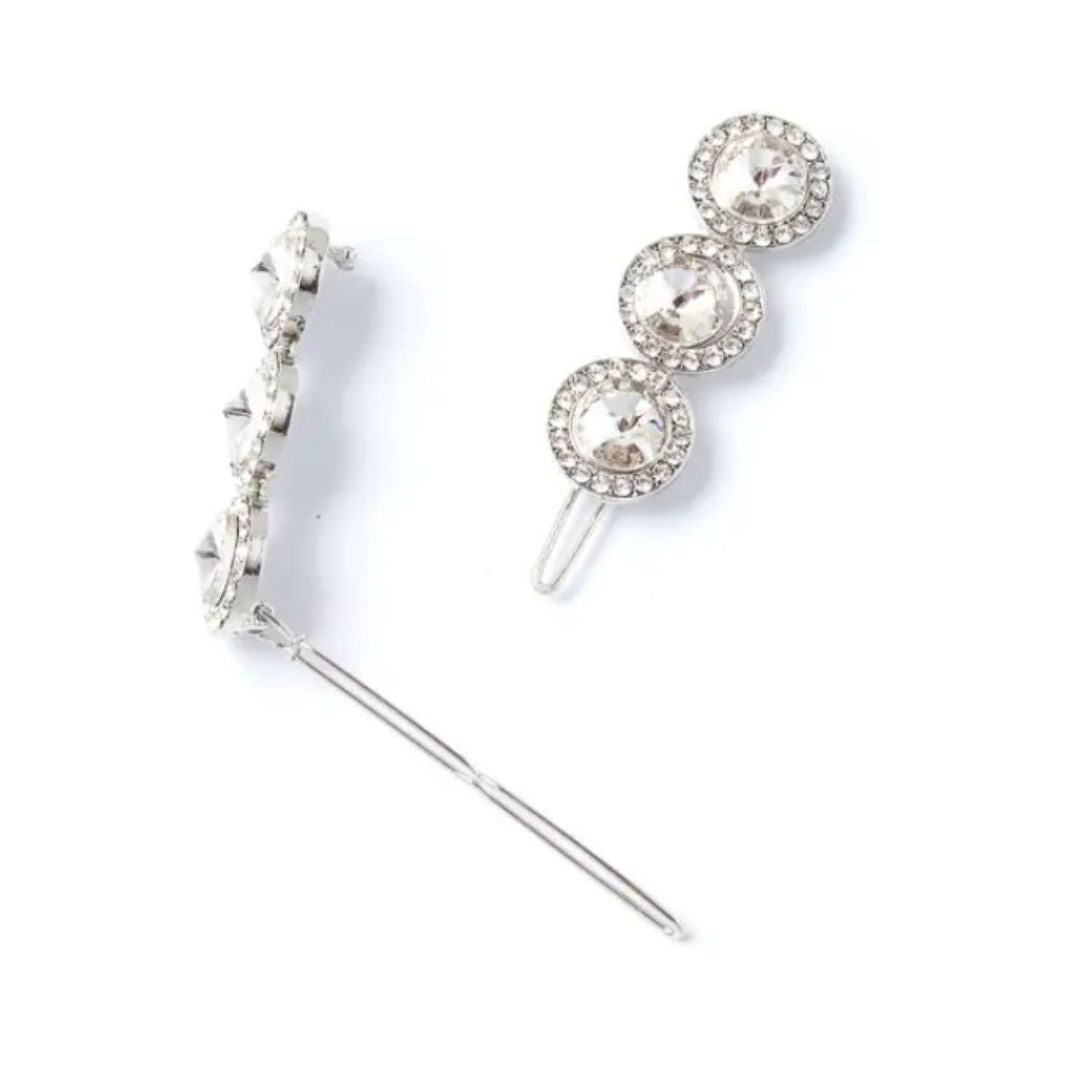 MOLLY & ROSE INCA 8718 CRYSTAL HAIR SLIDES - Image 2