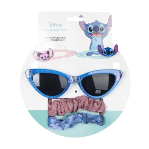 CERDA 2847 STITCH SUNGLASSES AND HAIR ACCESSORIES SET