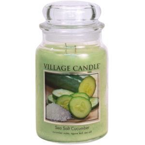VILLAGE CANDLE SEA SALT CUCUMBER 602G