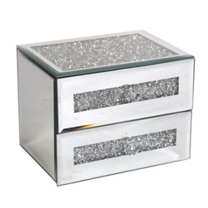STRAITS 27661 SILVER 2 DRAWER JEWELLERY BOX