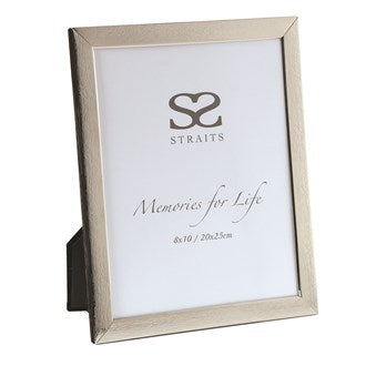 STRAITS 29326 SILVER PHOTO FRAME 8X10