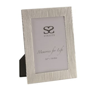 STRAIST 29346 SILVER ETCHED PHOTOFRAME 5X7