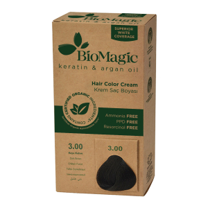 BIOMAGIC ORGANIC HAIR COLOR CREAM 3.00