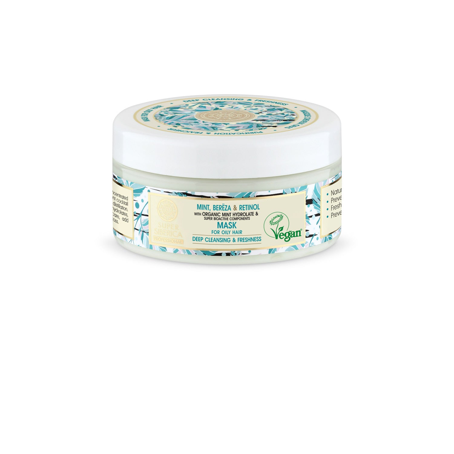 SUPER SIBERICA 0869E MINTE BEREZA & RETINOL MASK 300ML