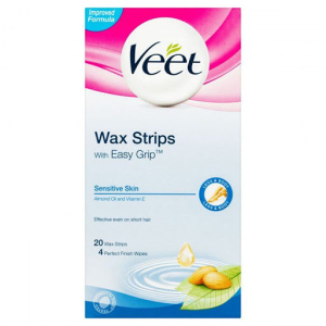 VEET SENSITIVE BODY WAX STRIPS