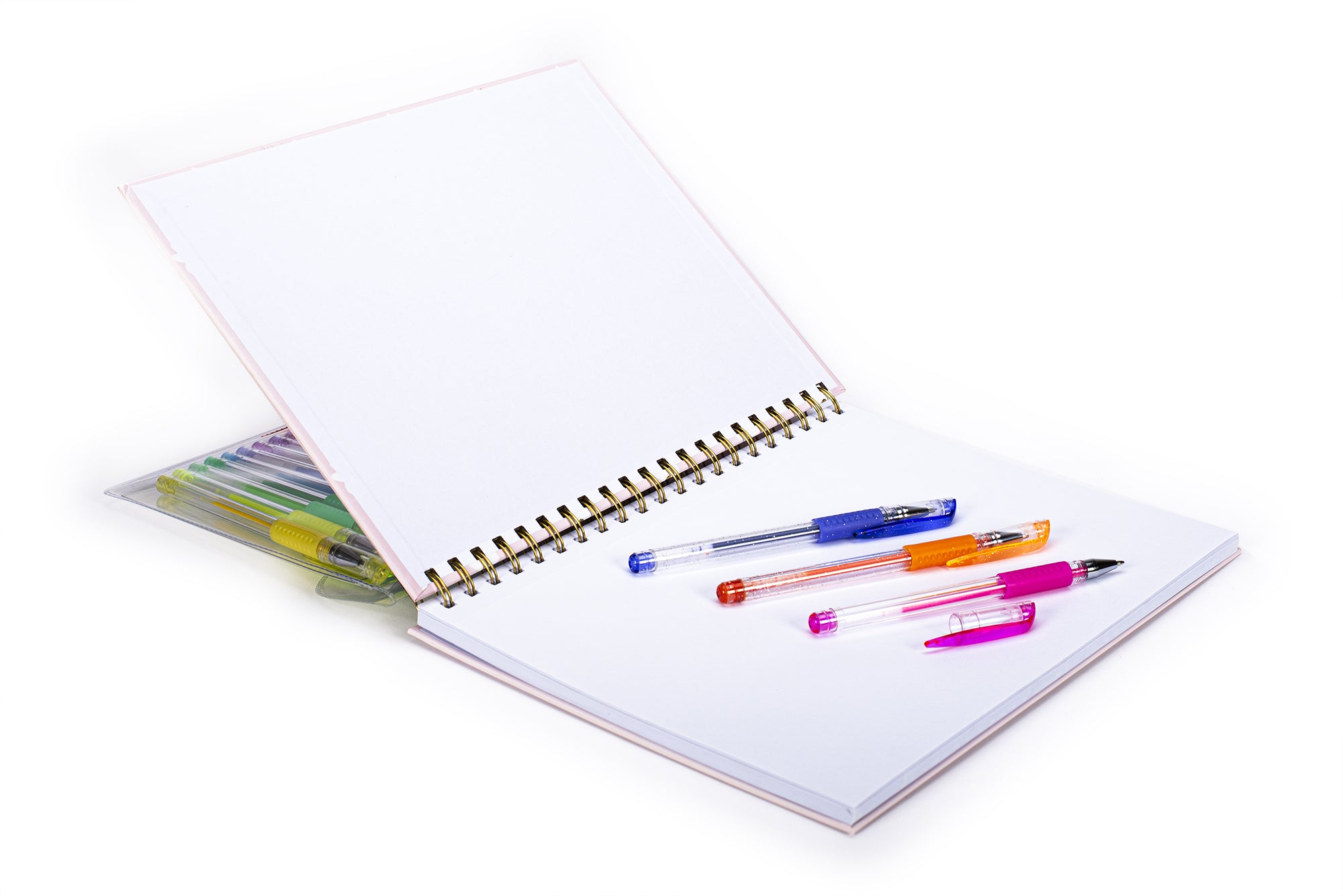 TRI-COASTAL 30750T-31780 PINK DAISES SKETCHBOOK WITH 25 GEL PENS - Image 3