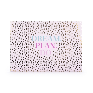 POSH + POP 30758T-31143 DREAM, PLAN, DO A4 DESK ORGANIZER
