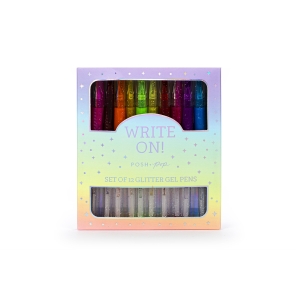 TRI-COASTAL 30844T-31775 WRITE ON GLITTER GEL PENS