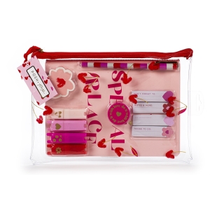 TRI-COASTAL 31106-32749 SPECIAL PLACE TRANSPARENT CASE WITH NOTEBOOK