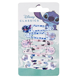 CERDA 2149 STITCH HAIR CLIPS 6PCS