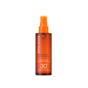 LANCASTER SUN BEAUTY SATIN SHEEN OIL SPF30 150ML